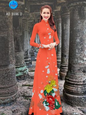 Vải áo dài Hoa in 3D kiểu mới AD 5596 28 1567530536 52 Vai ao dai Hoa in 3D kieu moi AD 5596