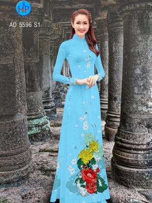 Vải áo dài Hoa in 3D kiểu mới AD 5596 23 1567530536 660 Vai ao dai Hoa in 3D kieu moi AD 5596
