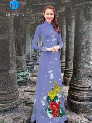 Vải áo dài Hoa in 3D kiểu mới AD 5596 33 1567530537 395 Vai ao dai Hoa in 3D kieu moi AD 5596