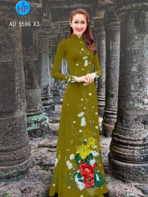 Vải áo dài Hoa in 3D kiểu mới AD 5596 32 1567530537 48 Vai ao dai Hoa in 3D kieu moi AD 5596