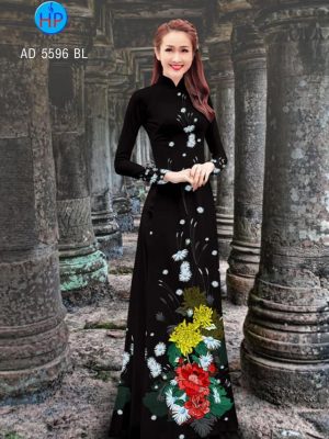 Vải áo dài Hoa in 3D kiểu mới AD 5596 34 1567530537 90 Vai ao dai Hoa in 3D kieu moi AD 5596