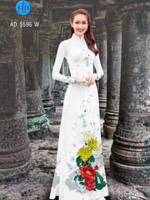 Vải áo dài Hoa in 3D kiểu mới AD 5596 36 1567530538 201 Vai ao dai Hoa in 3D kieu moi AD 5596