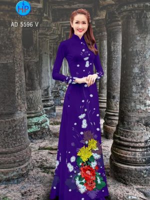 Vải áo dài Hoa in 3D kiểu mới AD 5596 37 1567530538 90 Vai ao dai Hoa in 3D kieu moi AD 5596
