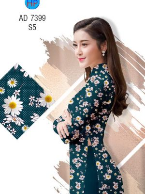 Vải áo dài Hoa Cúc và bi nhí thiết kế 2019 AD 7399 36 1567530962 38 Vai ao dai Hoa Cuc va bi nhi thiet ke