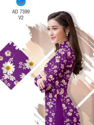 Vải áo dài Hoa Cúc và bi nhí thiết kế 2019 AD 7399 33 1567530962 521 Vai ao dai Hoa Cuc va bi nhi thiet ke