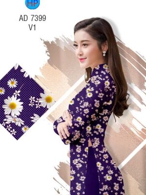 Vải áo dài Hoa Cúc và bi nhí thiết kế 2019 AD 7399 30 1567530962 572 Vai ao dai Hoa Cuc va bi nhi thiet ke