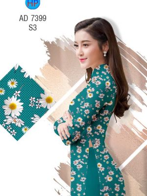 Vải áo dài Hoa Cúc và bi nhí thiết kế 2019 AD 7399 28 1567530962 670 Vai ao dai Hoa Cuc va bi nhi thiet ke