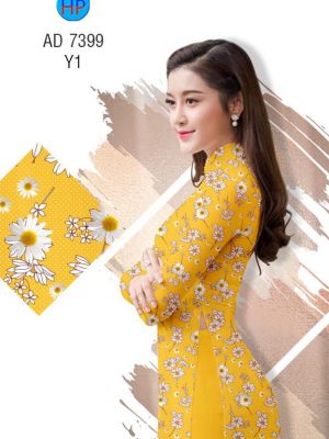 Vải áo dài Hoa Cúc và bi nhí thiết kế 2019 AD 7399 29 1567530962 983 Vai ao dai Hoa Cuc va bi nhi thiet ke