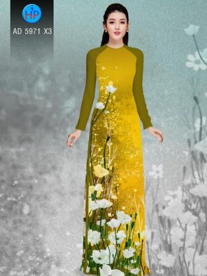 1567585519 291 Vai ao dai Hoa Poppy trang thiet ke 2019 AD