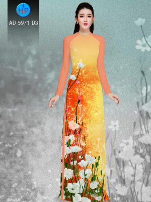 1567585519 780 Vai ao dai Hoa Poppy trang thiet ke 2019 AD