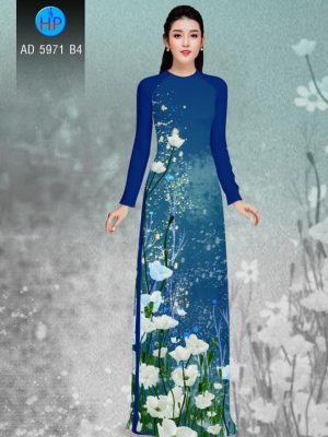 1567585519 87 Vai ao dai Hoa Poppy trang thiet ke 2019 AD