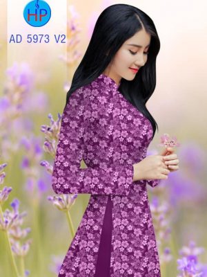 Vải áo dài Hoa nhỏ thiết kế 2019 AD 5973 22 1567611488 808 Vai ao dai Hoa nho thiet ke 2019 AD 5973