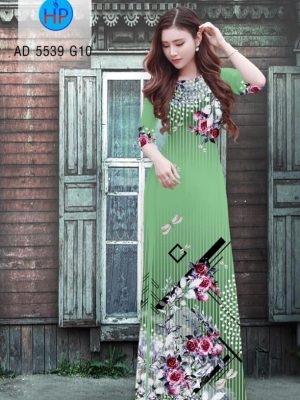 Vải áo dài Hoa hồng mới ra AD 5539 22 1567674366 384 Vai ao dai Hoa hong moi ra AD 5539