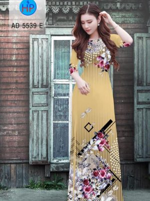 Vải áo dài Hoa hồng mới ra AD 5539 23 1567674366 539 Vai ao dai Hoa hong moi ra AD 5539