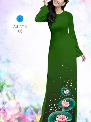 Vải áo dài Sen kiểu mới AD 7714 21 1567683194 41 Vai ao dai Sen kieu moi AD 7714