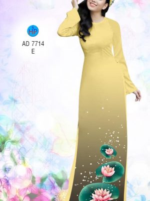 Vải áo dài Sen kiểu mới AD 7714 23 1567683195 153 Vai ao dai Sen kieu moi AD 7714