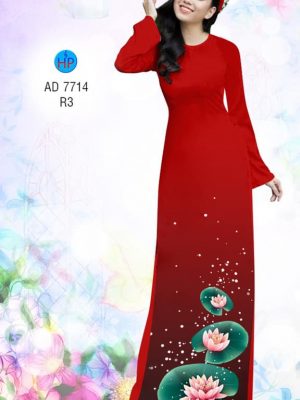 Vải áo dài Sen kiểu mới AD 7714 37 1567683195 433 Vai ao dai Sen kieu moi AD 7714