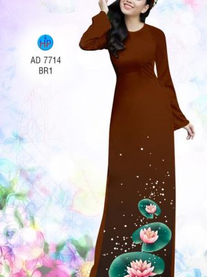 Vải áo dài Sen kiểu mới AD 7714 25 1567683195 530 Vai ao dai Sen kieu moi AD 7714