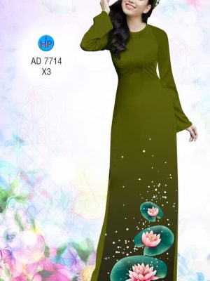 Vải áo dài Sen kiểu mới AD 7714 34 1567683195 542 Vai ao dai Sen kieu moi AD 7714