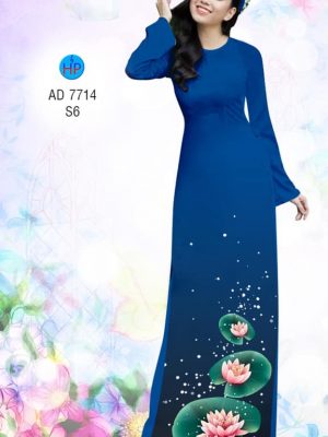 Vải áo dài Sen kiểu mới AD 7714 35 1567683195 697 Vai ao dai Sen kieu moi AD 7714
