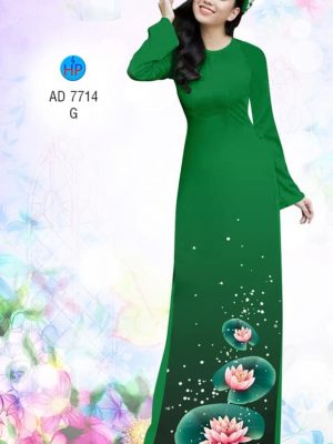 Vải áo dài Sen kiểu mới AD 7714 22 1567683195 804 Vai ao dai Sen kieu moi AD 7714