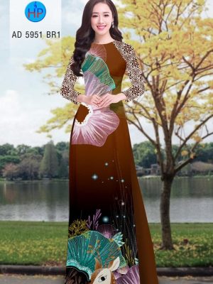 Vải áo dài Hoa in 3D kiểu mới AD 5951 24 1567683342 454 Vai ao dai Hoa in 3D kieu moi AD 5951