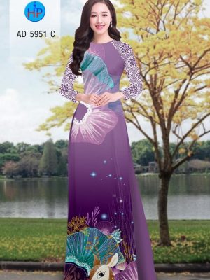 Vải áo dài Hoa in 3D kiểu mới AD 5951 23 1567683342 652 Vai ao dai Hoa in 3D kieu moi AD 5951