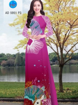 Vải áo dài Hoa in 3D kiểu mới AD 5951 29 1567683342 763 Vai ao dai Hoa in 3D kieu moi AD 5951