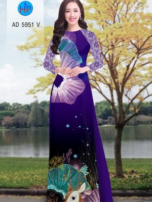 Vải áo dài Hoa in 3D kiểu mới AD 5951 33 1567683343 569 Vai ao dai Hoa in 3D kieu moi AD 5951