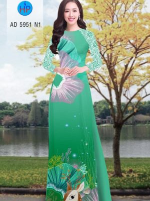 Vải áo dài Hoa in 3D kiểu mới AD 5951 31 1567683343 797 Vai ao dai Hoa in 3D kieu moi AD 5951