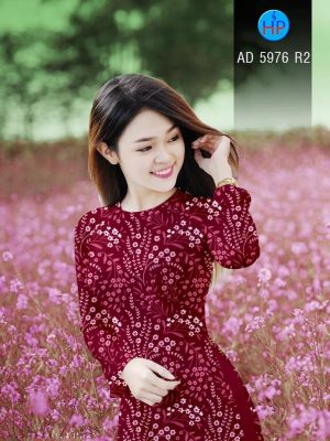 1567683474 421 Vai ao dai Hoa nhi xinh thiet ke 2019 AD