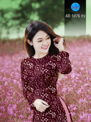1567683474 888 Vai ao dai Hoa nhi xinh thiet ke 2019 AD