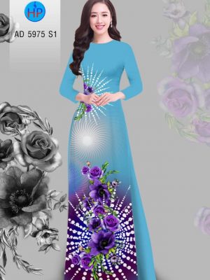 Vải áo dài Hoa tím khoe sắc kiểu mới AD 5975 27 1567741742 60 Vai ao dai Hoa tim khoe sac kieu moi AD