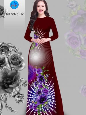 Vải áo dài Hoa tím khoe sắc kiểu mới AD 5975 23 1567741742 735 Vai ao dai Hoa tim khoe sac kieu moi AD