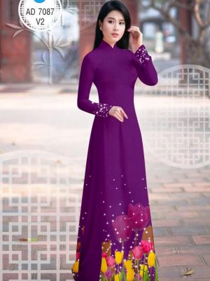 Vải áo dài Hoa Tulip mới ra AD 7087 33 1568024308 153 Vai ao dai Hoa Tulip moi ra AD 7087