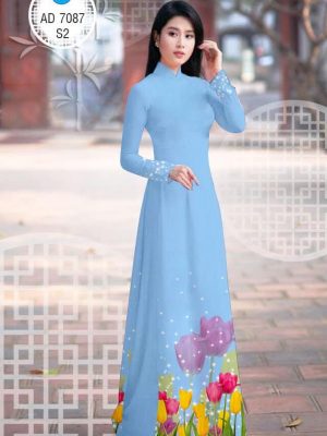 Vải áo dài Hoa Tulip mới ra AD 7087 32 1568024308 44 Vai ao dai Hoa Tulip moi ra AD 7087