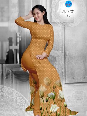 Vải áo dài Bi và hoa tulip mới ra AD 7724 36 1568024408 135 Vai ao dai Bi va hoa tulip moi ra AD