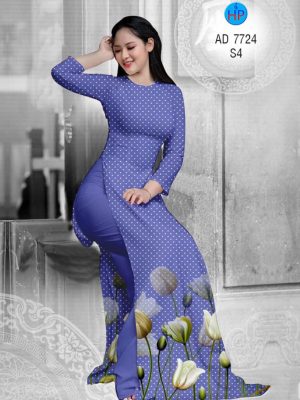 Vải áo dài Bi và hoa tulip mới ra AD 7724 28 1568024408 435 Vai ao dai Bi va hoa tulip moi ra AD