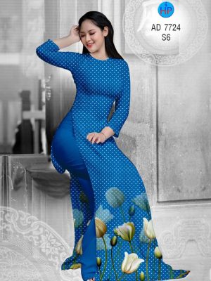 Vải áo dài Bi và hoa tulip mới ra AD 7724 32 1568024408 852 Vai ao dai Bi va hoa tulip moi ra AD
