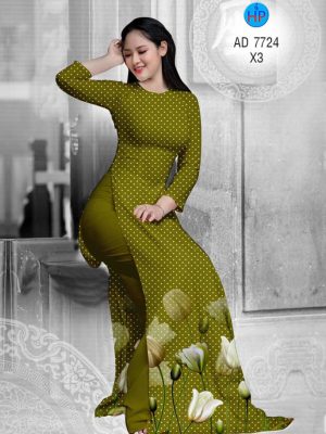 Vải áo dài Bi và hoa tulip mới ra AD 7724 35 1568024408 94 Vai ao dai Bi va hoa tulip moi ra AD
