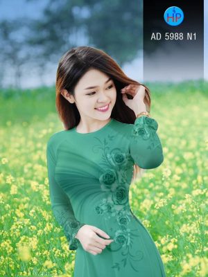 Vải áo dài Hoa hồng thiết kế 2019 AD 5988 23 1568024715 284 Vai ao dai Hoa hong thiet ke 2019 AD 5988