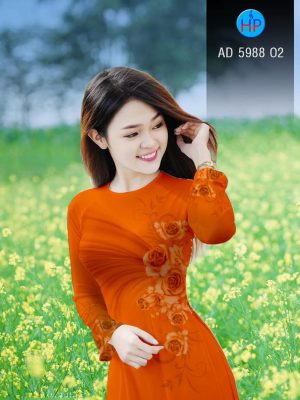 Vải áo dài Hoa hồng thiết kế 2019 AD 5988 22 1568024715 910 Vai ao dai Hoa hong thiet ke 2019 AD 5988