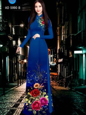 Vải áo dài Hoa hồng mới ra AD 5990 22 1568025263 672 Vai ao dai Hoa hong moi ra AD 5990