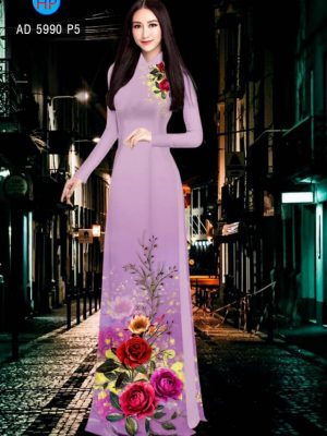 Vải áo dài Hoa hồng mới ra AD 5990 32 1568025264 107 Vai ao dai Hoa hong moi ra AD 5990
