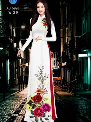 Vải áo dài Hoa hồng mới ra AD 5990 34 1568025264 214 Vai ao dai Hoa hong moi ra AD 5990