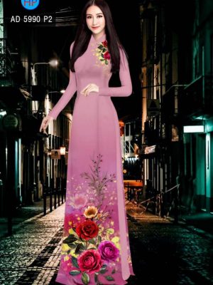 Vải áo dài Hoa hồng mới ra AD 5990 29 1568025264 356 Vai ao dai Hoa hong moi ra AD 5990