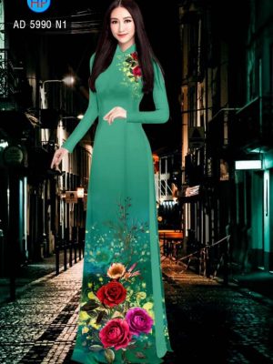 Vải áo dài Hoa hồng mới ra AD 5990 37 1568025264 614 Vai ao dai Hoa hong moi ra AD 5990