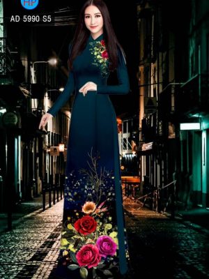Vải áo dài Hoa hồng mới ra AD 5990 31 1568025264 711 Vai ao dai Hoa hong moi ra AD 5990