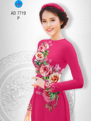 Vải áo dài Hoa hồng thiết kế 2019 AD 7719 30 1568025363 217 Vai ao dai Hoa hong thiet ke 2019 AD 7719
