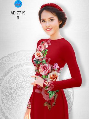 Vải áo dài Hoa hồng thiết kế 2019 AD 7719 32 1568025363 357 Vai ao dai Hoa hong thiet ke 2019 AD 7719